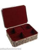 Godinger Repousse Silver JEWELRY Box Trinket Excellent Condition!