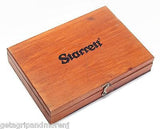 STARRETT No. 55 4.5" Precision Engineers Steel Square w/ Wooden Case In Exl Cnd!