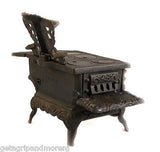 CRESCENT Miniature Childs Cast Iron Pot Belly Stove Vintage