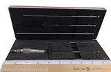 Starrett No 440 No 443 Micrometer Depth Gauges with Case