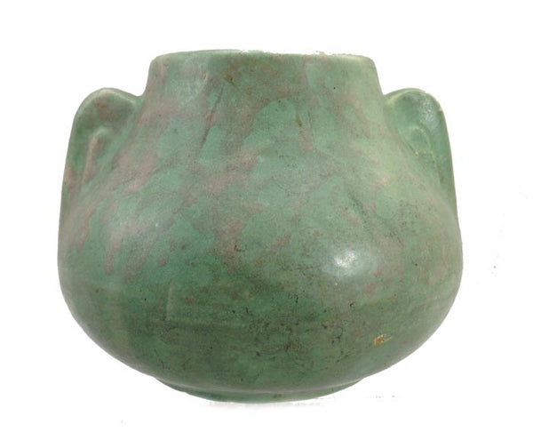 Weller Green Mottled Vase