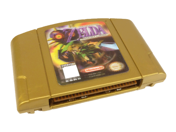 Ninetendo 64 Game Cartridge  - Legend of Zelda Majora’s Mask N64 Hologram