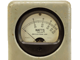 Thruline Wattmeter Model 43, Bird Electric Corp. 50 OHM Impedance w/ Extra 10W 100-250 MC Slug