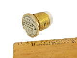 Thruline Wattmeter Model 43, Bird Electric Corp. 50 OHM Impedance w/ Extra 10W 100-250 MC Slug