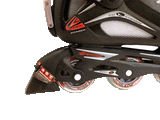 Zetrablade Rollerblades Men's Size US 11 UK 10 EU 44.5 New NIB Black/Red Skates
