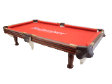 Budweiser Minerature Mini Promotion Pool Table Complete with 2 Cues, Legs, Balls and Rack Vintage