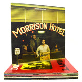 Vintage VINYL MUSIC RECORD Lot of 7 THE DOORS ALBUMS Strange Days MORRISON HOTEL