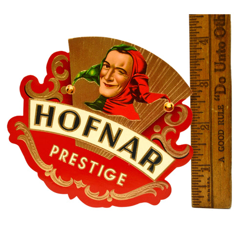 Vintage CIGAR BOX LABEL New/Never Used HOFNAR 'PRESTIGE' Multiple Available RARE