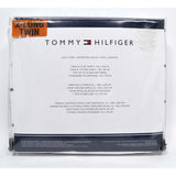 Brand New TOMMY HILFIGER "TWIN XL" SHEET SET White w/ Blue Stripes "X-LONG" 2017