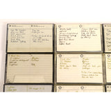 Vintage GRATEFUL DEAD CONCERT TAPES Lot of 12 Cassettes from 1966-69 LIVE SHOWS!