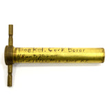 Vintage "BOEKEL CORK BORER" Solid Brass FISHER SCIENTIFIC 4.5mm to 17.5mm Range