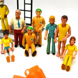 Vintage FISHER-PRICE 'ADVENTURE PEOPLE' FIGURE Lot of 24 Action Figures +Dolphin