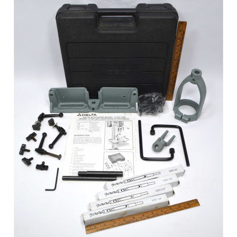 Complete in Case DELTA MORTISING ATTACHMENT KIT No 17-924 for Drill Press 17-935