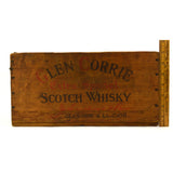 Vintage GLEN CORRIE SCOTCH WHISKY CRATE "Extra Special" WOOD BOX Scotland RARE!