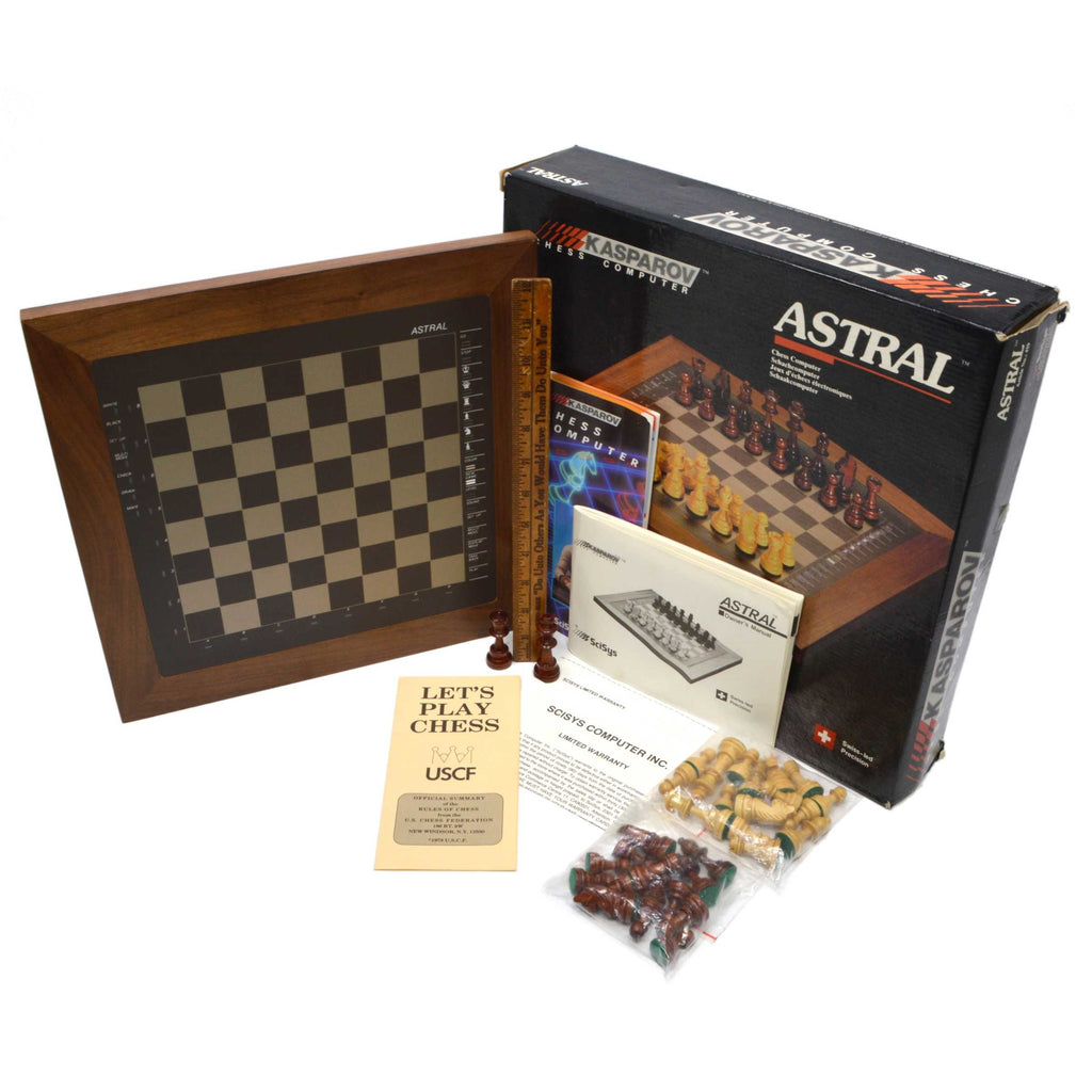Kasparov Electronic Chess Computer Astral Vintage SciSys No. 410
