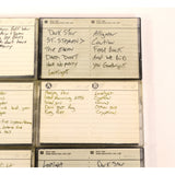 Vintage GRATEFUL DEAD CONCERT TAPES Lot of 12 Cassettes from 1966-69 LIVE SHOWS!