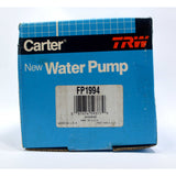 New (Open Box) CARTER TRW "WATER PUMP" No. FP1994 Complete in Box NOS CAR PART