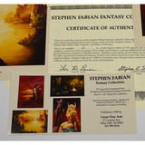 Excellent! STEPHEN FABIAN "FANTASY COLLECTION" c.1990 by "LENAR FINE ARTS" Nice!