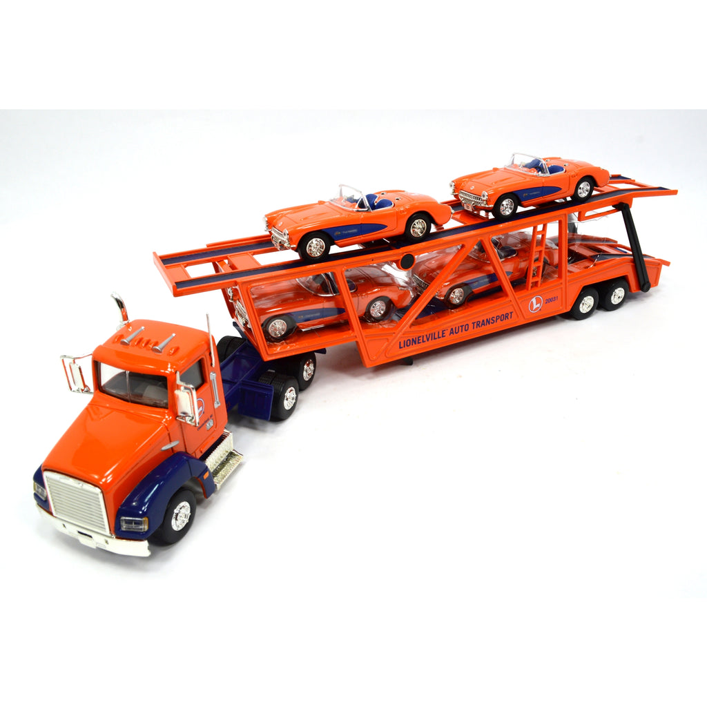 Train Lionel Transport Automobile – Lionelville Avec Corvettes – Neuf