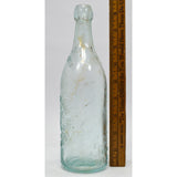 Antique GLASS BLOB-TOP BEER BOTTLE A. Warnken "EAGLE BREWING CO." Washington, NJ