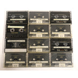 Vintage GRATEFUL DEAD CONCERT TAPES Lot of 12 Cassettes from 1966-69 LIVE SHOWS!