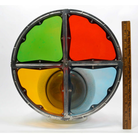 Vintage COLOR WHEEL by PENETRAY 4-Color REFLECTOR SPOTLIGHT for X-Mas Tree, etc.