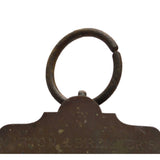 Antique HANGING SCALE Brass & Iron "CIRCULAR SPRING BALANCE" by MORTON & BREMNER