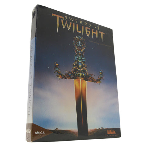 Brand New! AMIGA "SWORDS OF TWILIGHT" Computer Game FACTORY SEALED! Excellent!!