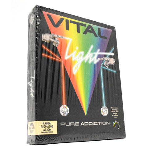 Sealed! AMIGA A500 A600 & A1200 "VITAL LIGHT" Brand New COMPUTER GAME c.1994