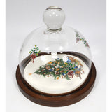 Vintage CERNO 'CHRISTMAS TREE' Prototype DOMED/COVERED CHEESE DISH 1 of just 4!