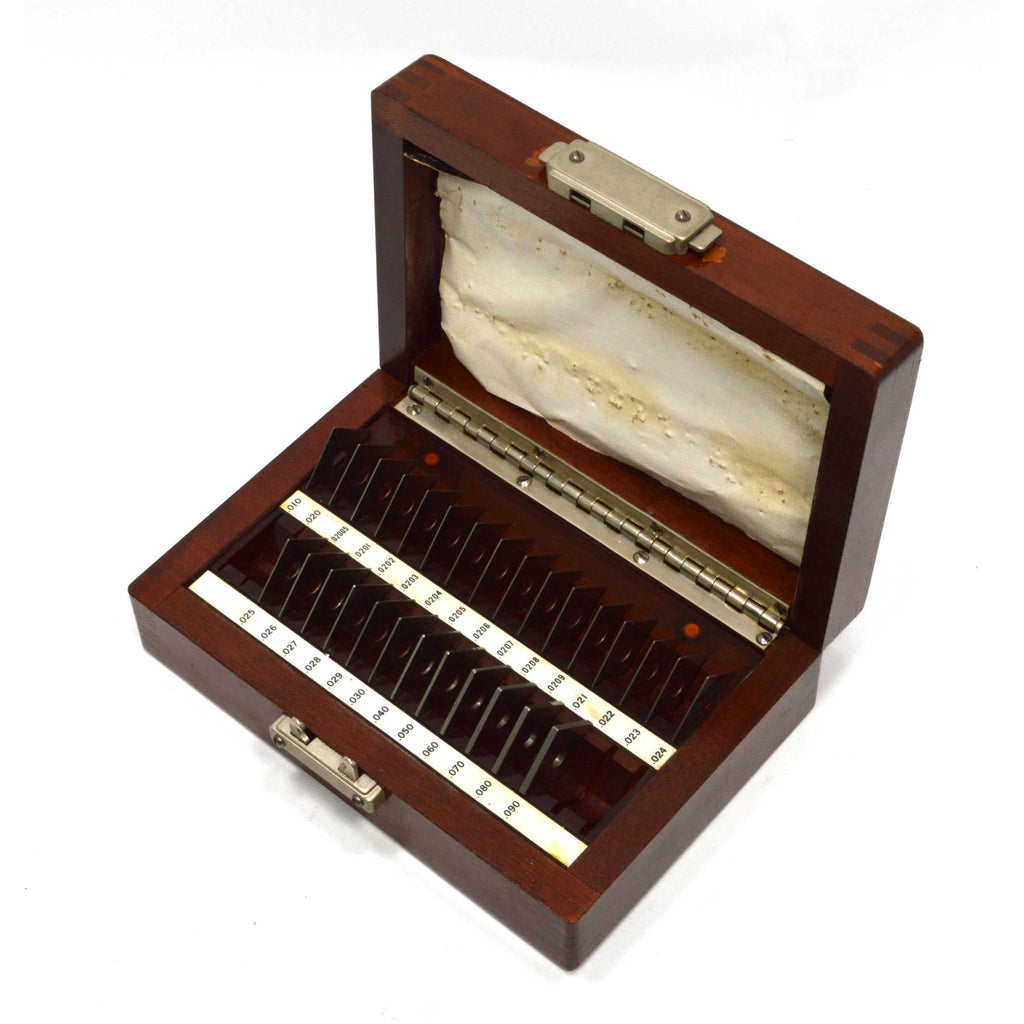 Vintage PRATT & WHITNEY "HOKE" PRECISION GAGE BLOCKS No. 333G, 28 pcs