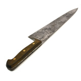 Vintage GUSTAV EMIL ERN SABATIER Huge! GERMAN CHEF KNIFE Carbon Steel 12" BLADE!