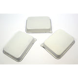 Vintage PORCELAIN/ENAMELWARE DEVELOPING TRAYS by KODAK or CESCO Lot of 3 + Bonus