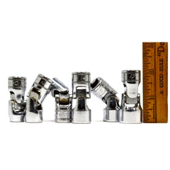 SNAP ON UNIVERSAL Shallow JOINT SWIVEL SOCKET Set of 6