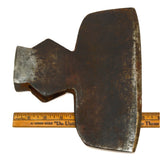 Antique "COHOES MFG. CO" (D. Simmons) BROAD/HEWING AXE Rare "PITTSBURGH PATTERN"