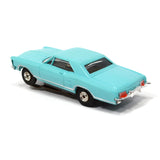 Vintage AURORA THUNDERJET SLOT CAR No. 1357 Turquoise 1963 BUICK RIVIERA (2of2)