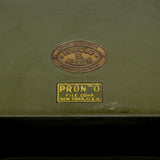 Vintage "PRONTO" INDUSTRIAL OFFICE FILE Clipboard Slots TAGGED "HAROLD B. ALLEN"