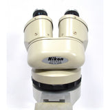 Vintage NIKON / AMERICAN OPTICAL CO. MICROSCOPE "56-36 ECC" w/ A.L.7 LENS 202863