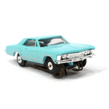 Vintage AURORA THUNDERJET SLOT CAR No. 1357 Turquoise 1963 BUICK RIVIERA (2of2)