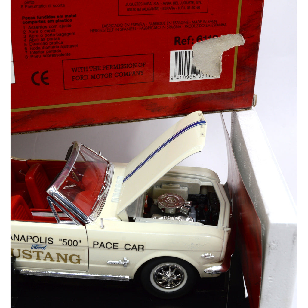 Ford Mustang 1965 Mira Golden Line 1/18 – Bleue, Réf 6113 (occasion)