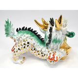 Chinese FU DOG-FOO LION-IMPERIAL TEMPLE GUARDIAN Porcelain Figurine FEMALE 1of2