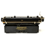 Vintage UNDERWOOD UNIVERSAL PORTABLE TYPEWRITER in Orig. Case c.1937 SER: 888822