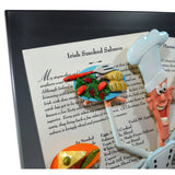 Original Art 3D WALL SCULPTURE "CHAOS OF COOK'EN" Signed "ROARK GOURLEY" Chef