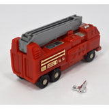 Vintage TONKA GOBOTS "PUMPER" #10 Friendly Robot FIRE ENGINE w/ ORIG. CARD-BACK!