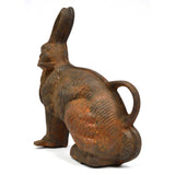 Antique GRISWOLD RABBIT CAKE MOLD (1-Half Only) CAST IRON BUNNY No. 863 Doorstop