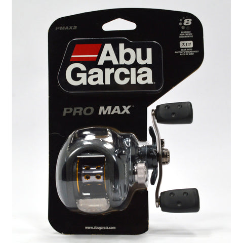 New! ABU GARCIA BAIT CASTING FISHING REEL Pro Max PMAX2 7.1:1 Ratio, 8-Bearings
