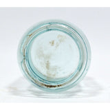 Antique GLASS CANNING JAR (No Lid) "W.W.LYMAN" Aqua "PAT'd AUG 1862 & FEB 1864"