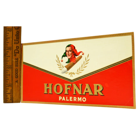 Vintage CIGAR BOX LABEL New/Never Used HOFNAR 'PALERMO' Multiple Available RARE!