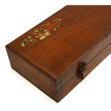 Vintage BROWN & SHARPE #575 VENEER CALIPER 26" Original WOOD BOX Inside/Outside