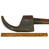 Vintage DUNN EDGE TOOL Combination BRUSH HOOK & CLEARING AXE Early PAT. PENDING!